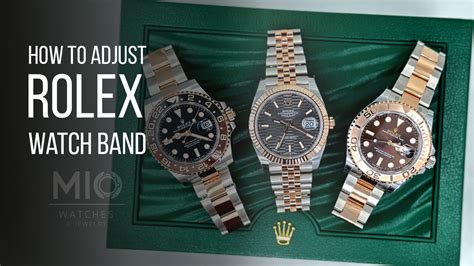 how to adjust rolex